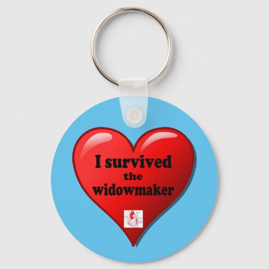 Ik heb de Widowmaker overleefd Sleutelhanger (Voorkant)