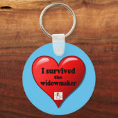 Ik heb de Widowmaker overleefd Sleutelhanger (Voorkant)