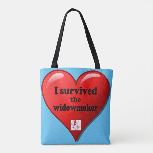 Ik heb de Widowmaker overleefd Tote Bag (Achterkant)