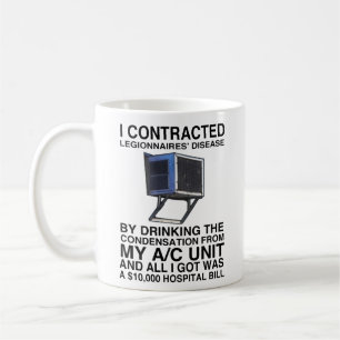 IK HEB DE ZIEKTE VAN GECONTRACTEERDE LEGIONNAIRES  KOFFIEMOK