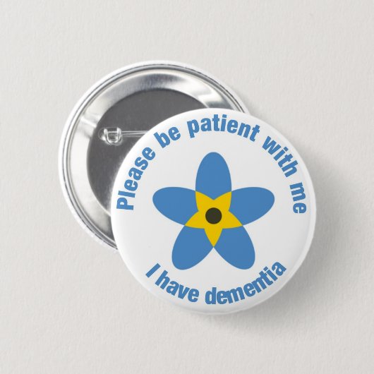 Ik heb dementie vergeten dat ik Button Badge niet  (Voorkant /achterkant)