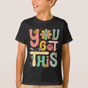Ik heb deze testdag Groovy Motivatie Teacher S T-shirt