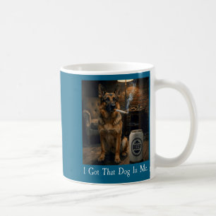 Ik Heb Die Hond In Me Grappige Duitse Herdershond  Koffiemok