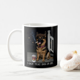 Ik Heb Die Hond In Me, Grappige Duitse Herdershond Koffiemok
