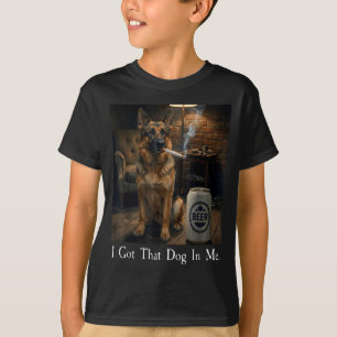 Ik Heb Die Hond In Me Grappige Duitse Herdershond T-shirt