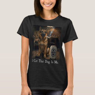 Ik Heb Die Hond In Me Grappige Duitse Herdershond T-shirt