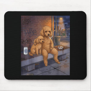 Ik Heb Die Hond In Me Grappige Poodle Die Bier Dri Muismat
