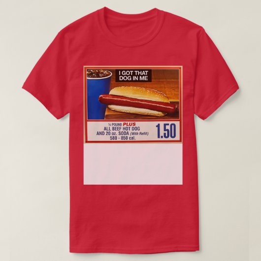 Ik heb die hond in me t-shirt (Design voorkant)