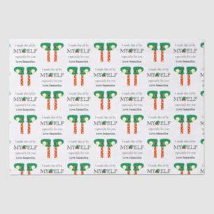 Ik heb dit alles gemaakt door mijn Elf-naam voor h Tissuepapier