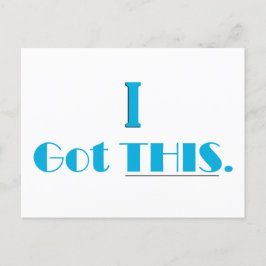 Ik heb dit, Daily Affirmation Flash Kaart