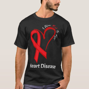Ik heb Draag om het bewustzijn van hart- en vaatzi T-shirt