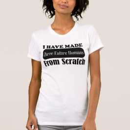 Ik heb drie hele Humans shirt Moederdag gemaakt