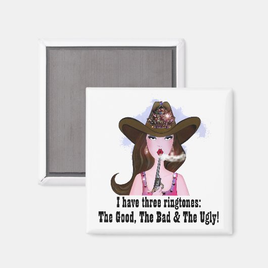 "Ik heb drie ringtones: het goede, het slechte en  Magneet (Voorkant / Achterkant)
