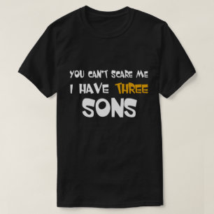 Ik heb drie zons vaders dag cadeaus t-shirt