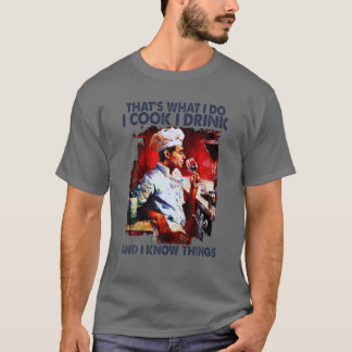 Ik heb Drink en ik ken dingen, ik koken een app T-shirt