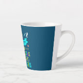 Ik heb dus geen mensen gekropen. latte mok (Rechts)