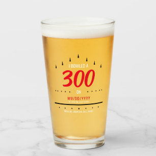 "Ik heb een 300 geworpen" Datum Naam Bowling B Glas