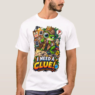 IK HEB EEN AANWIJZING NODIG – Grappige Detective K T-shirt