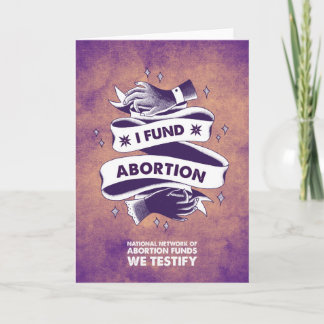Ik heb een abortus briefkaart gevonden