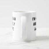 Ik heb een absoluut Geweldige dag! tkkinney.com Extra Grote Beker (Achterkant)