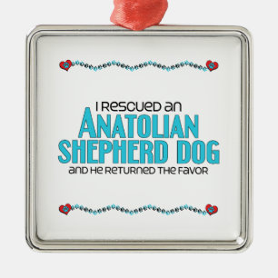 Ik heb een Anatoliaanse Shepherd Dog (Mannelijke h Metalen Ornament