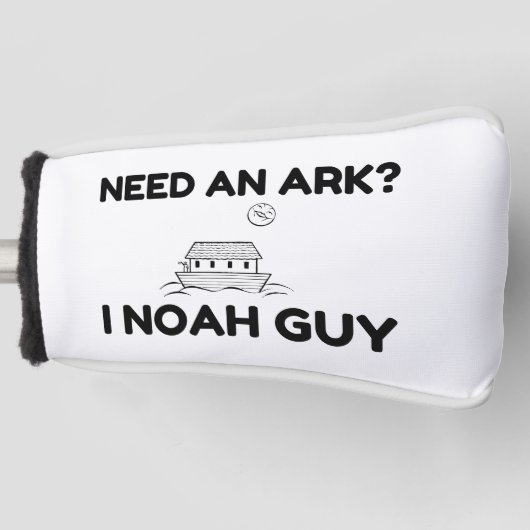 Ik heb een ark nodig. golfheadcover (Voorkant)