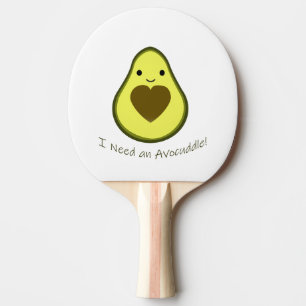 Ik heb een Avocado Avocuddle nodig Leuke Kawaii Tafeltennisbatje
