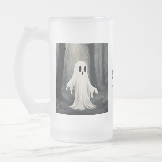 Ik heb een beetje herfstgevoel matglas bierpul (Links)