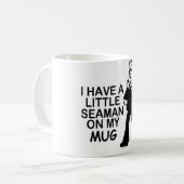 IK HEB EEN BEETJE SEAMAN OP MIJN MOK (Voorkant links)