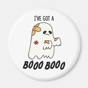 Ik heb een Boo Boo Grappige Halloween Ghost Pun Magneet
