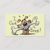 Ik heb een botte Visitekaartjes (Achterkant)