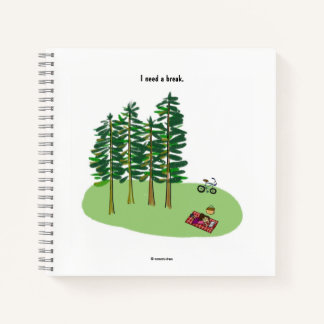 Ik heb een breekplaatje nodig notitieboek