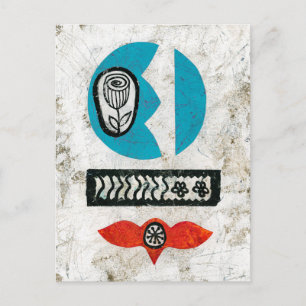 Ik heb een Briefkaart bloemen voor je meegenomen