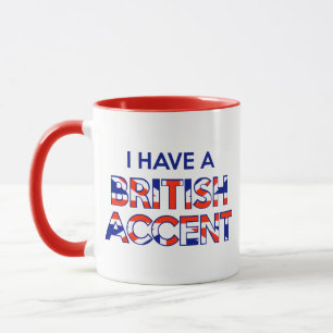 Ik heb een Britse Accent Coffee-Mok Mok