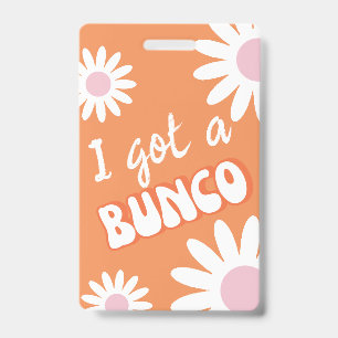 Ik heb een Bunco Groovy mod Badge
