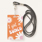 Ik heb een Bunco Groovy mod Badge (Voorkant met draagriem)