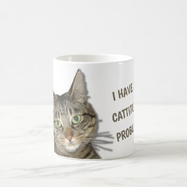 Ik heb een cattitude-probleem. koffiemok