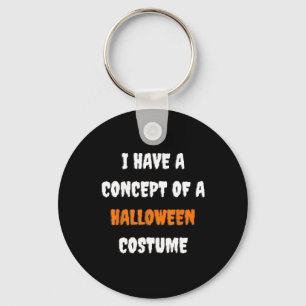 Ik heb een concept van een Halloween kostuum Funny Sleutelhanger