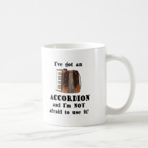 Ik heb een cordion koffiemok
