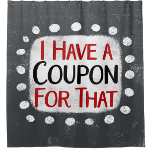 Ik heb een coupon voor dat douchegordijn