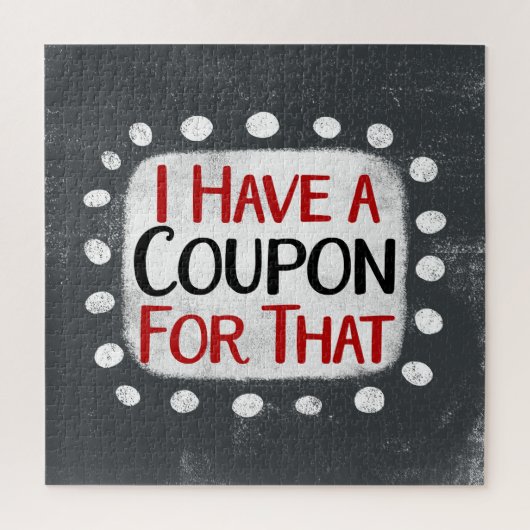 Ik heb een coupon voor die puzzel (Verticaal)