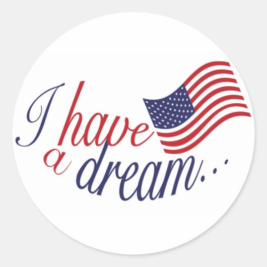 Ik heb een Dream sticker (Voorkant)