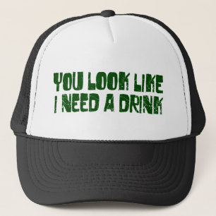 Ik heb een Drink nodig Trucker Pet