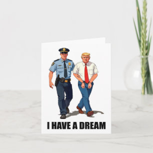 Ik heb een droom, anti Trump Kaart