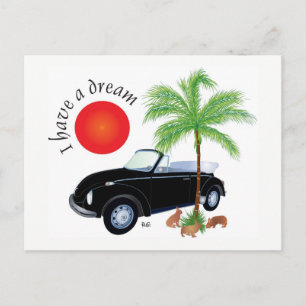Ik heb een droom Postkarte Briefkaart