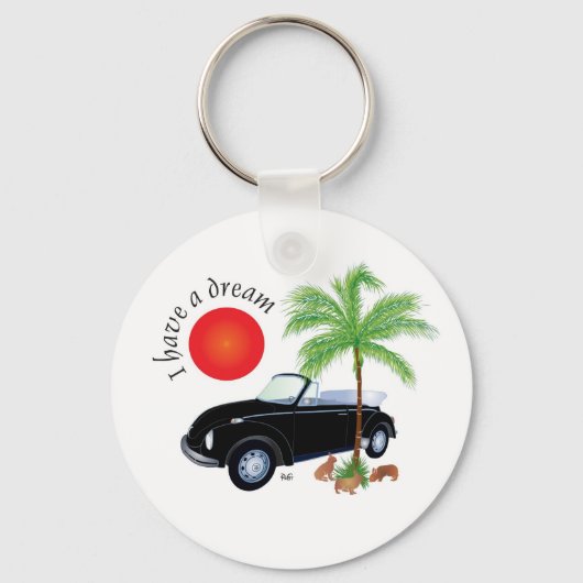 Ik heb een droom voor Schlüsselanhänger Sleutelhanger (Voorkant)