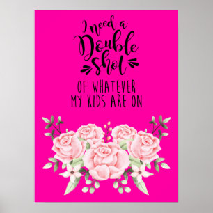 Ik heb een dubbel gebaar nodig van wat mijn Kinder Poster