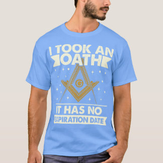 Ik heb een eed afgelegd dat het geen vervaldatum h t-shirt