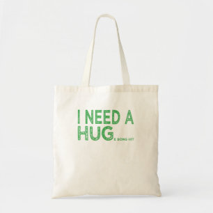 Ik heb een enorme bong hit grappige wiet grap nodi tote bag