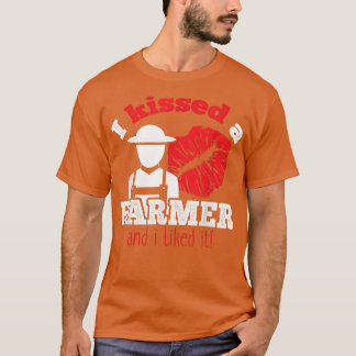 Ik heb een Farmer gekust en ik vond het leuk met L T-shirt